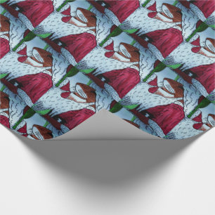 LITTLE SANTA MOUSE wrapping paper