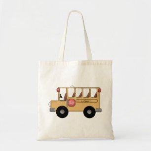 Little School Bus Tote Bag