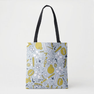 Little School Things for Teacher on  Tote Bag