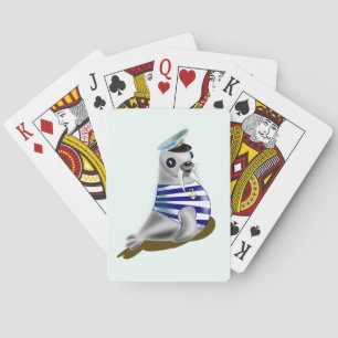 Little Seal Sailor Playing Cards