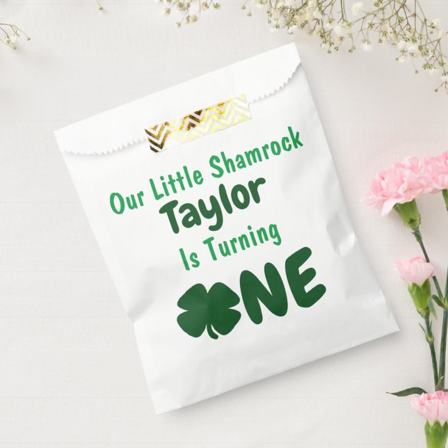 Little Shamrock 1st Birthday Favour Bag (Sealed)