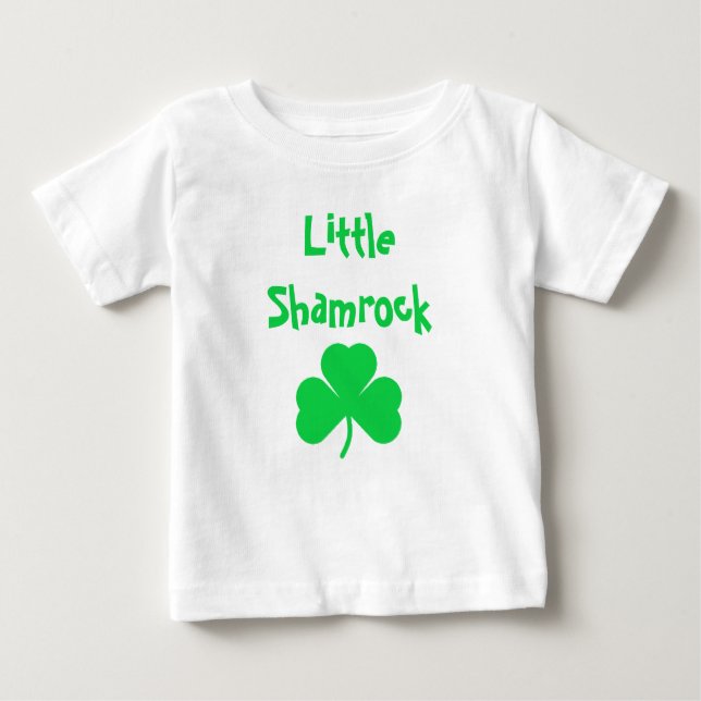 Little Shamrock Baby T-Shirt (Front)