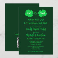 Little Shamrock Gender Reveal