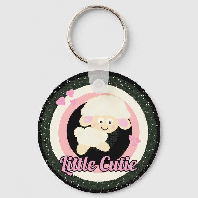 Little sheep key ring (Front)