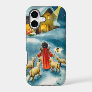 Little shepherd on the road to Bethlehem