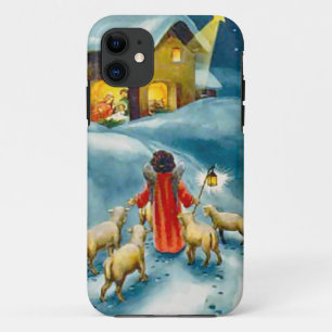 Little shepherd on the road to Bethlehem iPhone 11 Case