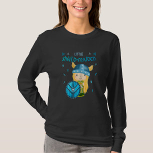 Little Shield-Maiden Lagertha´s Shield Girl Norse T-Shirt