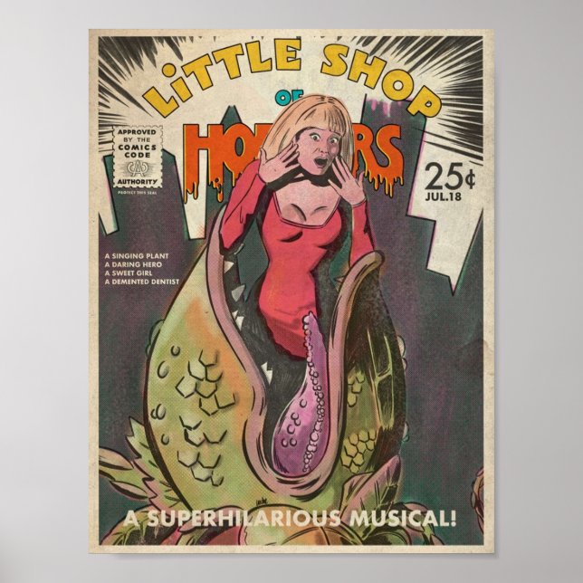 Little Shop Of Horrors Movie Poster (Front)