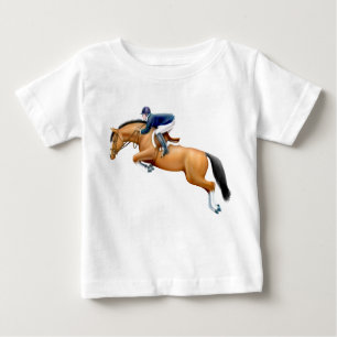 Little Show Jumper Horse Infant T-Shirt