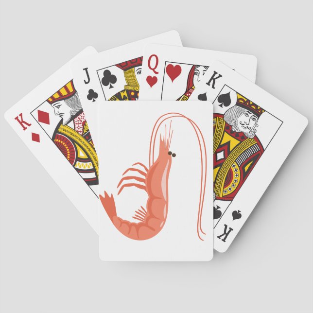Little Shrimp Playing Cards (Back)