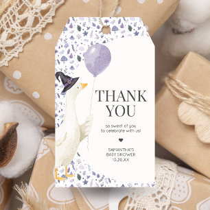 Little Silly Goose Baby Shower Favour Tags