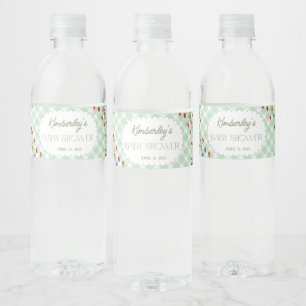 Little Silly Goose Gender Neutral Baby Shower Water Bottle Label
