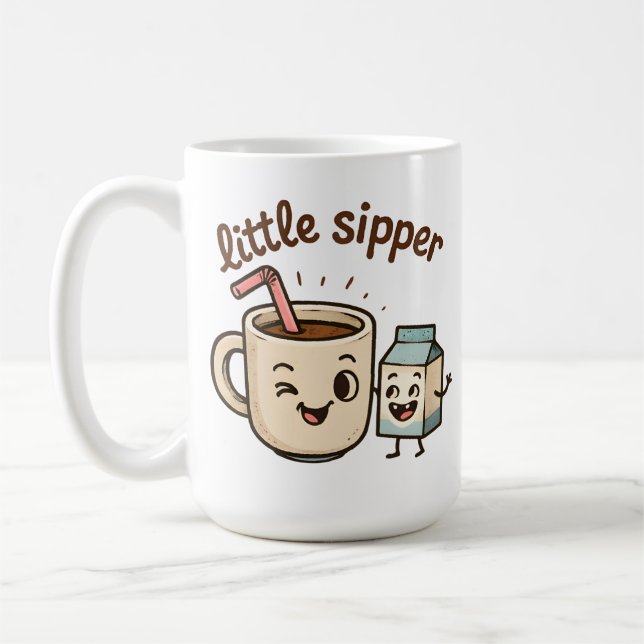 Little Sipper Coffee Mug (Left)