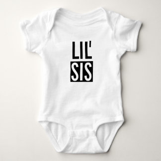 Little Sis Baby Bodysuit