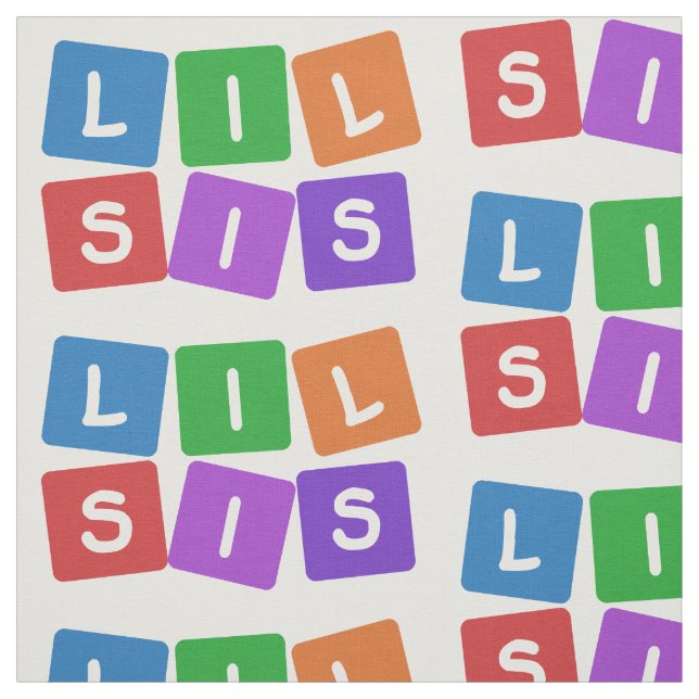 Little Sis custom fabric (Swatch)