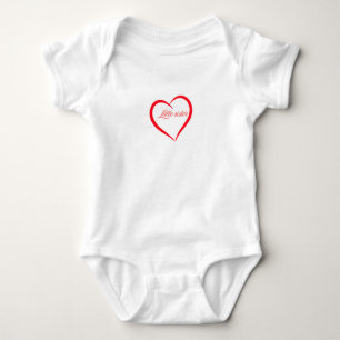 "Little Sister Adorable Family Love" Baby Bodysuit