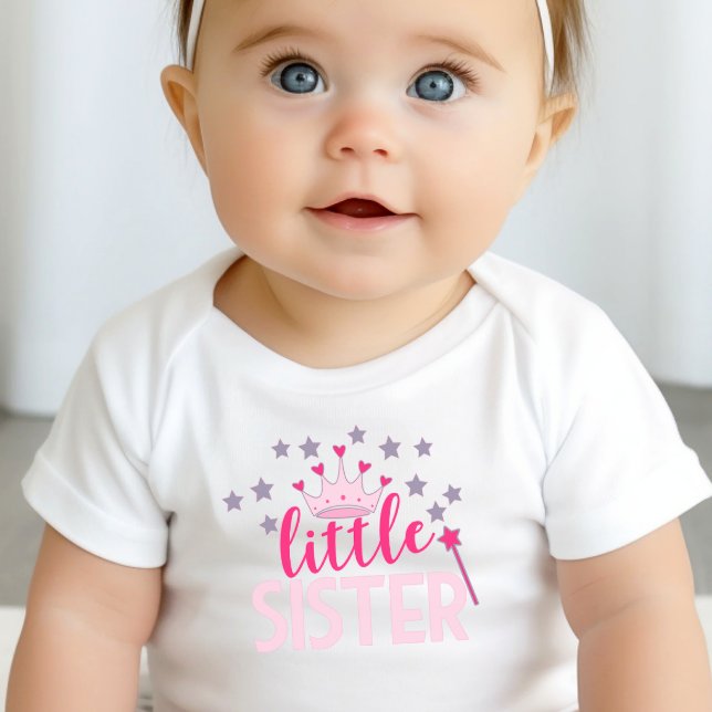 Little Sister Baby Baby Bodysuit (Little Sister Baby Shirt)