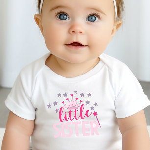 Little Sister Baby Bodysuit