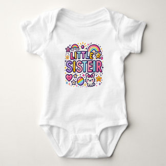 Little sister baby bodysuit