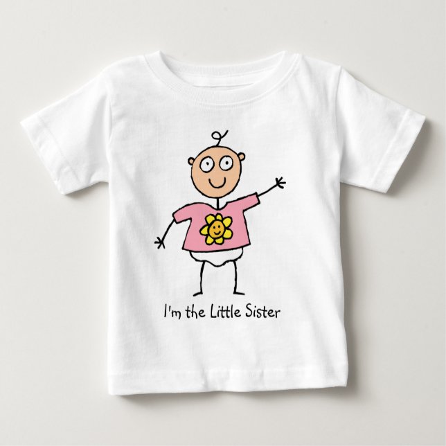 Little Sister Baby T-Shirt (Front)