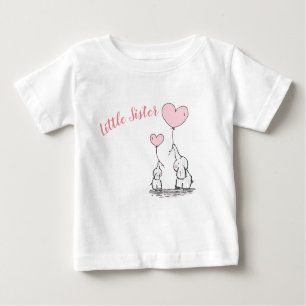 Little Sister Baby Vest Baby T-Shirt