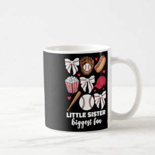Little Sister Biggest Fan Bysebyll By  Coffee Mug