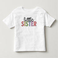 Little Sister Cute Matching Siblings Baby