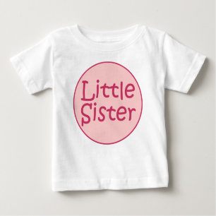 Little Sister Long Sleeve Baby T-Shirt