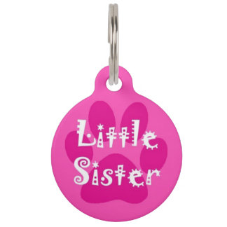 Little Sister Pet ID Tag