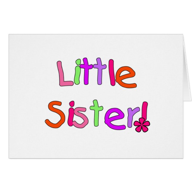 Little Sister T-shirts and Gifts (Front Horizontal)