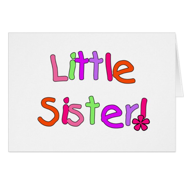 Little Sister T-shirts and Gifts (Front Horizontal)