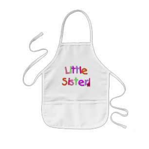 Little Sister T-shirts and Gifts Kids Apron
