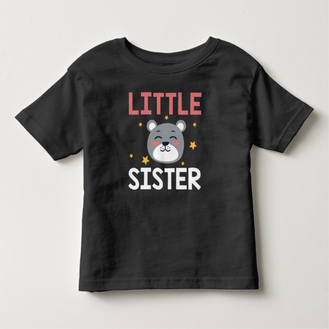 Little Sister Toddler T-Shirt (Front)