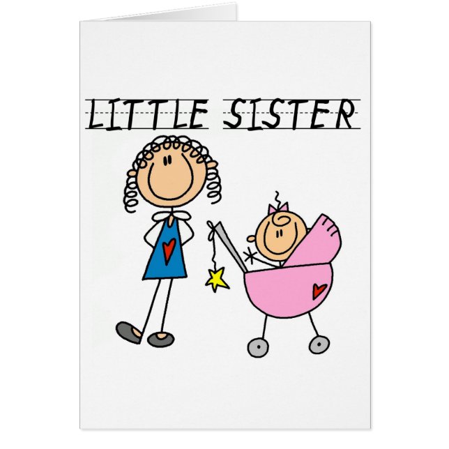 Little Sister With Big Sis Tshirts (Front)