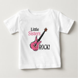Little Sisters Rock Baby T-Shirt
