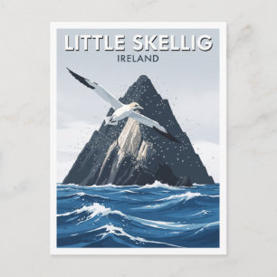 Little Skellig Sea Cliffs Portmagee Ireland Postcard