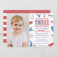 Little Slugger Baseball 3rd Birthday Party Photo