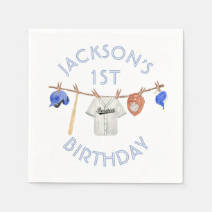 Little slugger baseball Clothesline Napkin