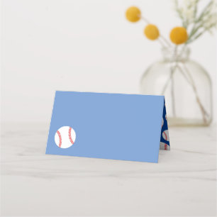 Little Slugger Baseball Sports Baby Shower Place C Card