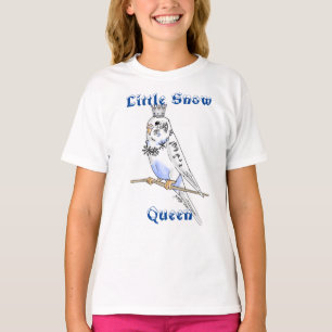 Little Snow Queen Budgie Kids T-shirt