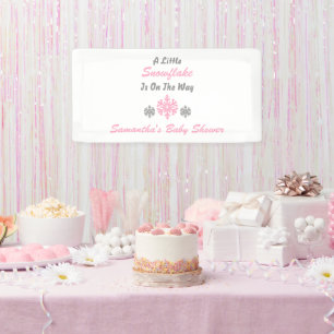 Little Snowflake On The Way Banner