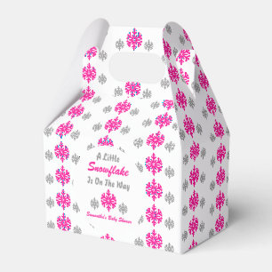 Little Snowflake On The Way Favour Box