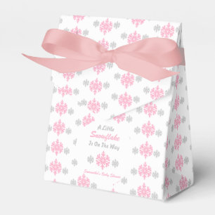 Little Snowflake On The Way Favour Box