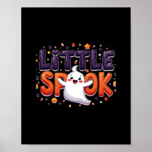 Little Spook Cute Halloween Creative Style Poster
