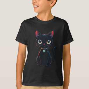 Little Spooky Black Cat T-Shirt