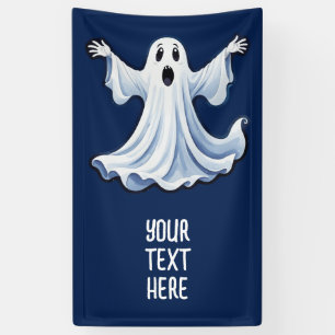 Little Spooky Ghost - Halloween 11 - Fan Fun Banner