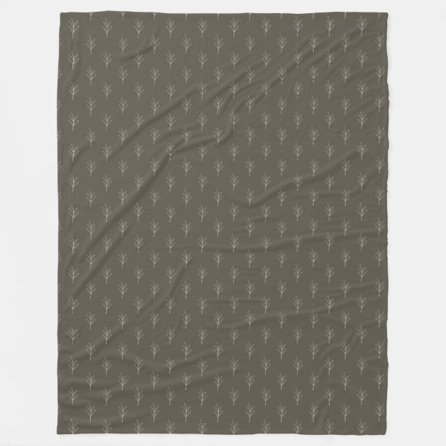 Little Sprig Snuggle Fleece Blanket (Front)