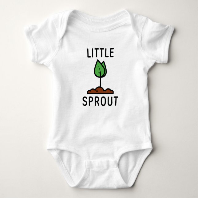 Little Sprout Baby Bodysuit (Front)