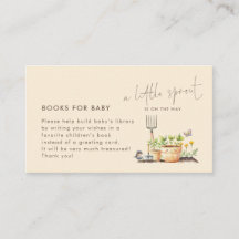 Little Sprout Books for Baby Shower