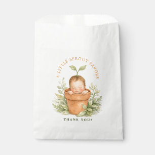 Little Sprout Favour Bags Garden Baby Shower